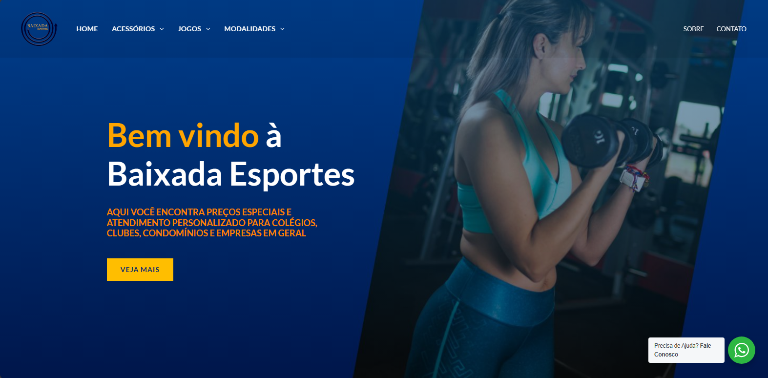 Baixada Esportes - Loja Virtual